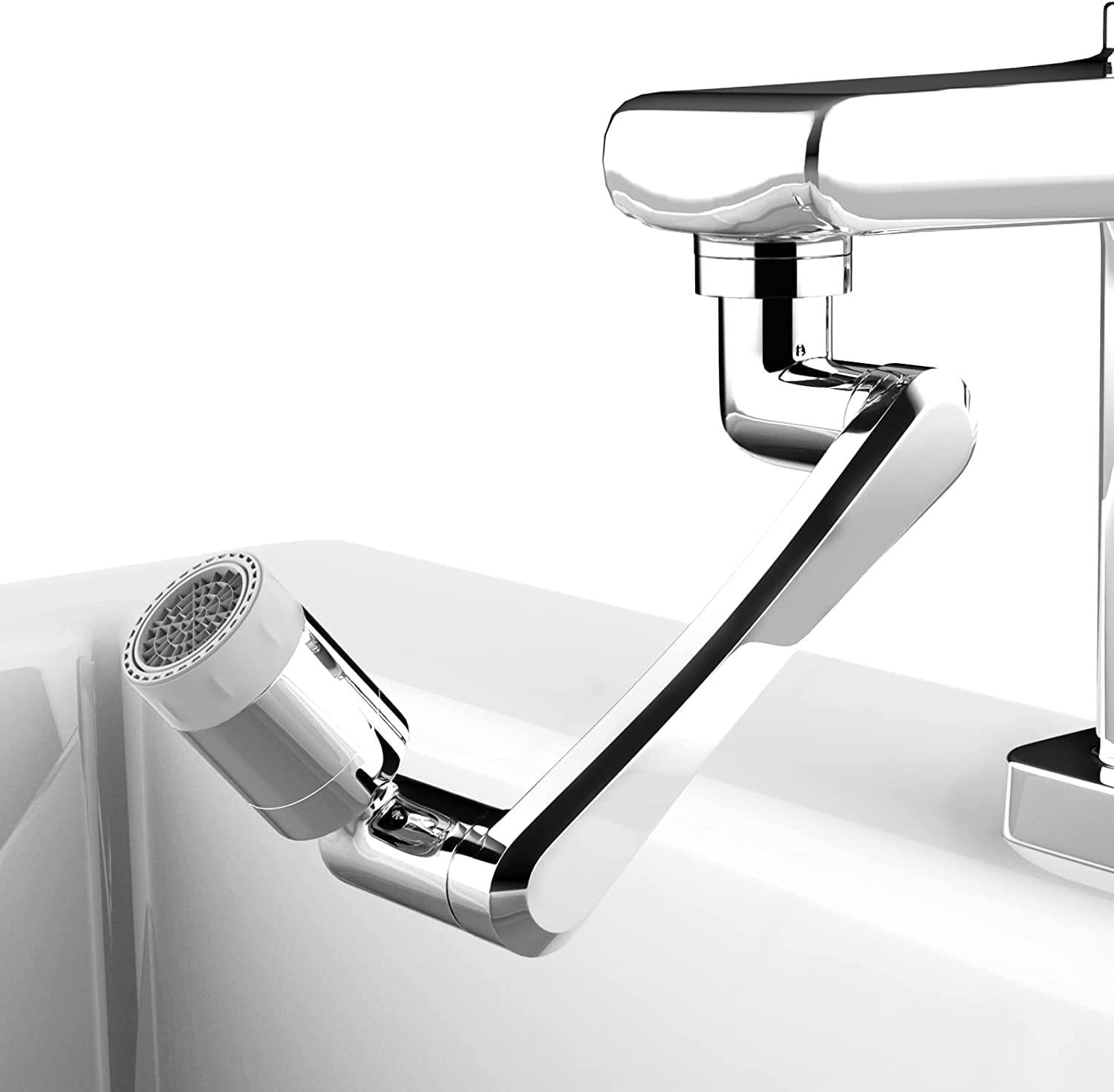 🚰 JustWished® 360° Rotating Faucet Extender – Upgrade Your Sink! 💦