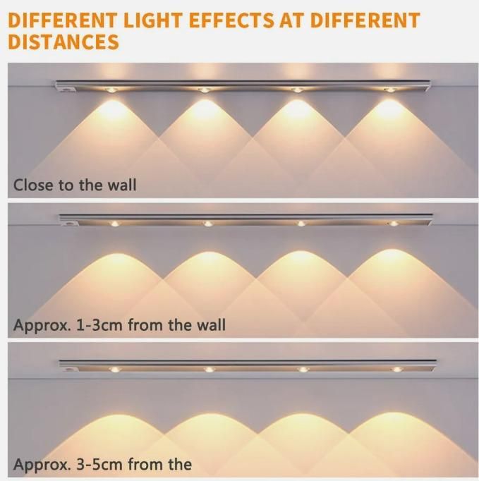 💡 JustWished® Smart LED Cabinet Light – Motion-Activated Convenience! 🔥