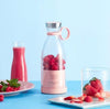 🍓 JustWished® Smart Portable Juice Blender 🚀 - Blend Anywhere, Anytime!