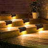 🌞 JustWished® Smart Solar Deck Lights Outdoor – Light Up Your Evenings Effortlessly! ✨